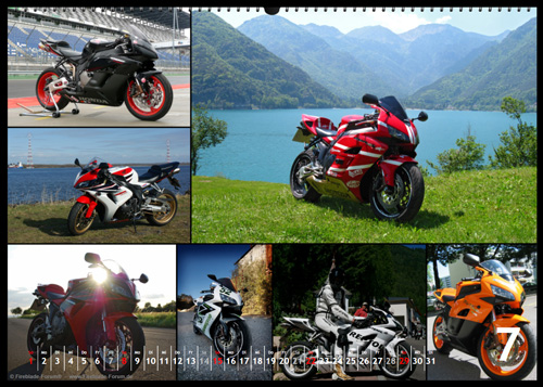 Fireblade-Forum Member Kalender 2012 - Juli