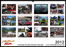 Fireblade-Forum Member-Kalender 2012