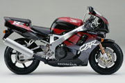 CBR900RR Fireblade - Schwarz Metallic/Procyon-Rot