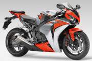 CBR1000RR Fireblade - Digital Silver Metallic Pearl Fire Orange