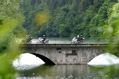 Brcke ber den Diemelsee