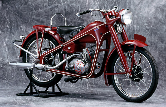 Das erste Honda-Motorrad, die DreamD (1949)
