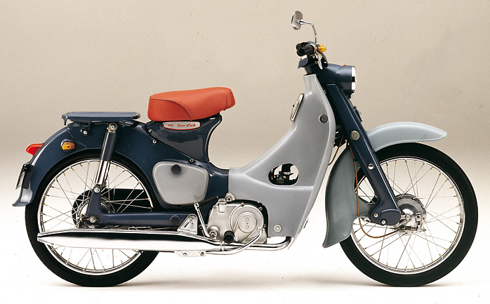 Die Honda Super Cub ist das meist verkaufte Motorrad der Welt