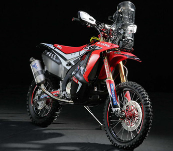 Die neue 2014er CRF450 Rally