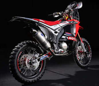 Die neue 2014er CRF450 Rally