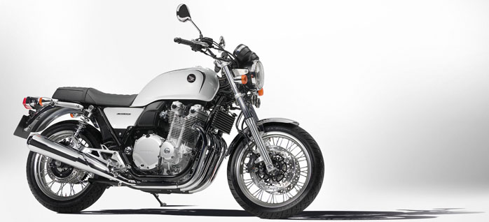 Die CB1100EX fr 2014: Speichenrder und 4-in-2.Auspuffanlage