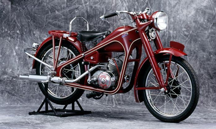 Die Dream D  Hondas erstes Motorrad