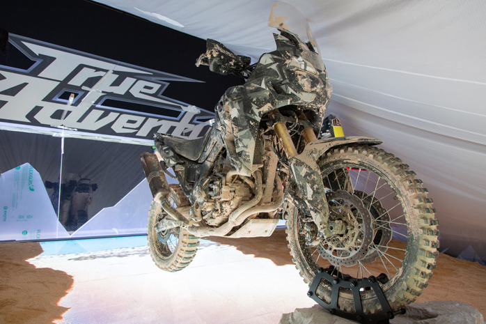 Auf der Motorradmesse EICMA in Mailand der Weltffentlichkeit vorgestellt: Honda True Adventure