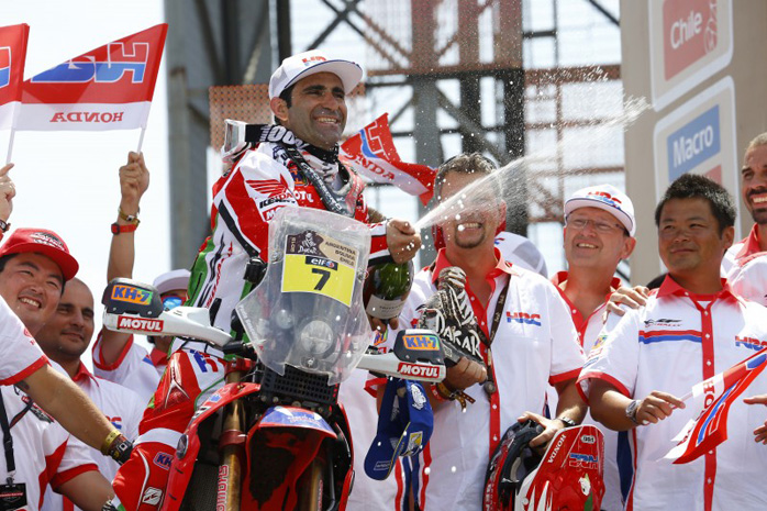 Platz 2: Paulo Gonalves fuhr eine beeindruckende Rallye Dakar