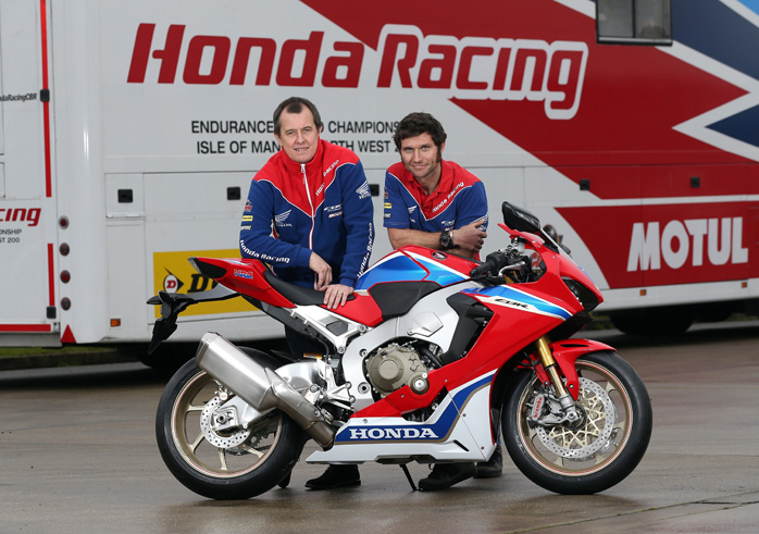 Das neue Dream-Team von Honda - John McGuinness und Guy Martin
