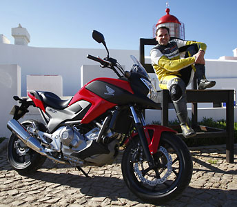 NC700X an der Algarve