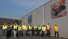 Metzeler Reifenseminar mit Pirelli-Werkfhrung in Breuberg sowie Prsentation der 2012er CBR1000RR Fireblade