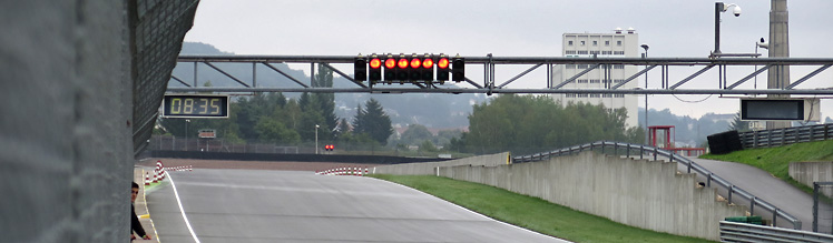 Der Sachsenring trumt noch vor sich hin - in wenigen Minuten gehts los