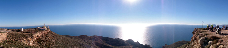 Panorama-Ausblick vom La Mesa Roldán aus