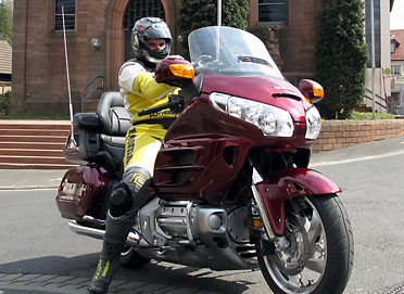 Kraftrad auf der Goldwing