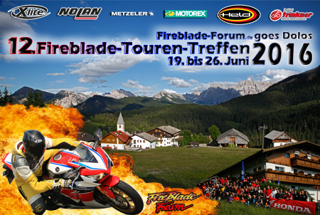 12.FTT 2016 - FirebladeTourenTreffen 2016