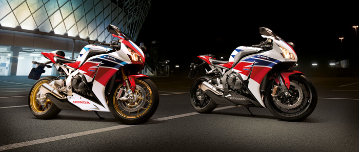 Die Honda CBR1000RR Fireblade als Straen- und SP-Variante
