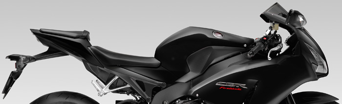 Honda CBR1000RR Firebalde in Schwarz (Graphite Black)